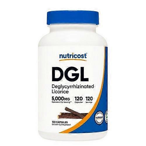 Nutricost DGL Capsules ,5000 Mg ,120 Count