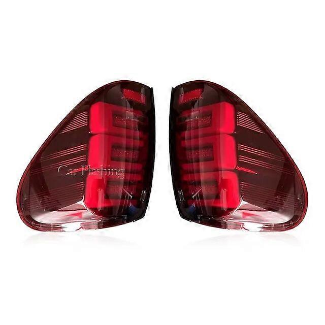 1 Set Car styling pickup Taillight For Mitsubishi L200 Triton Colt 2005 - 2014 Tail Light LED Rear Lamp DRL Brake Signal Reverse