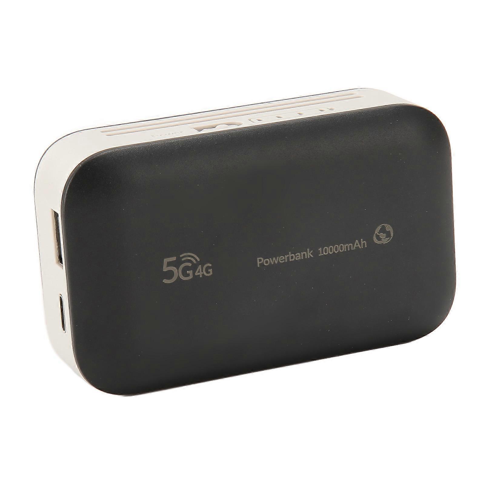 4G LTE Router 300MBPS WiFi Hotspot with 10000mAh Power Bank for Multiple Devices