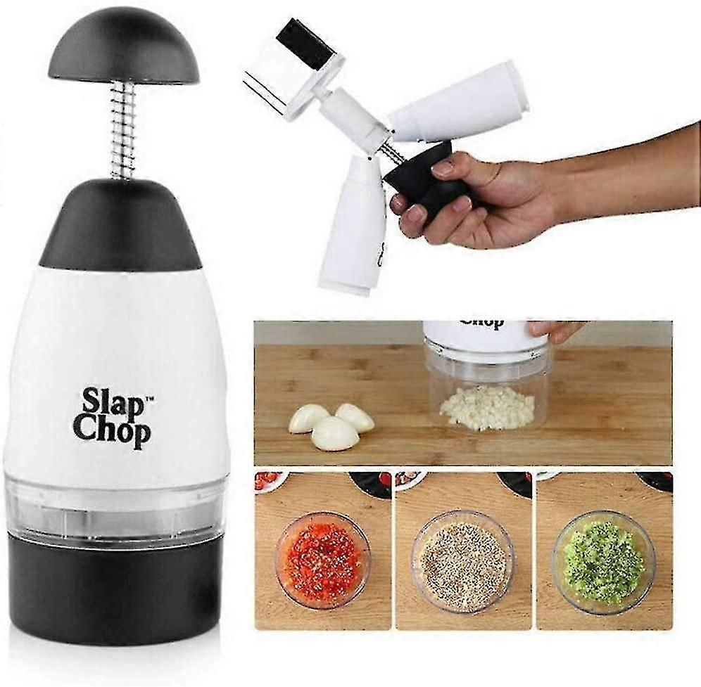 Garlic Triturator Food Chopper Slap Chop Fruit Vegetable Grater Kitchen Accessory Tool