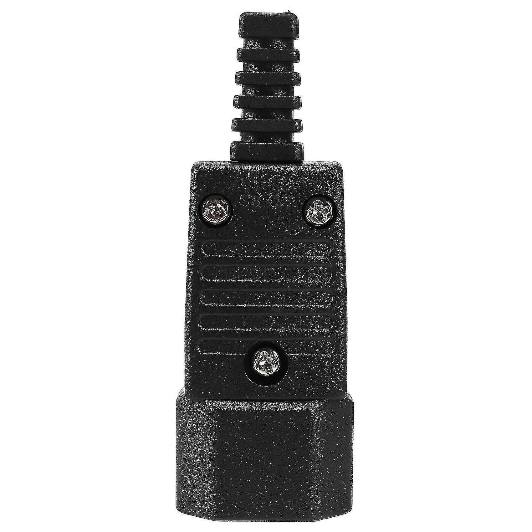 Iec-320 C14 Plug Ac Inlet Socket Connector 250v 10a