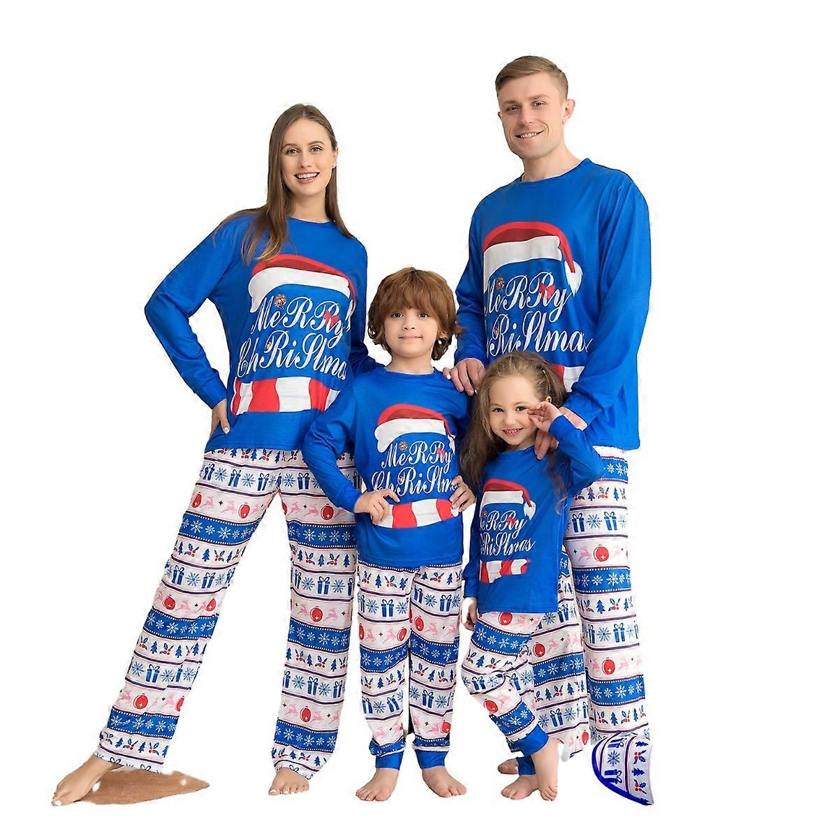 Holiday Christmas Pajamas Family Matching Pjs Set Sleepwear
