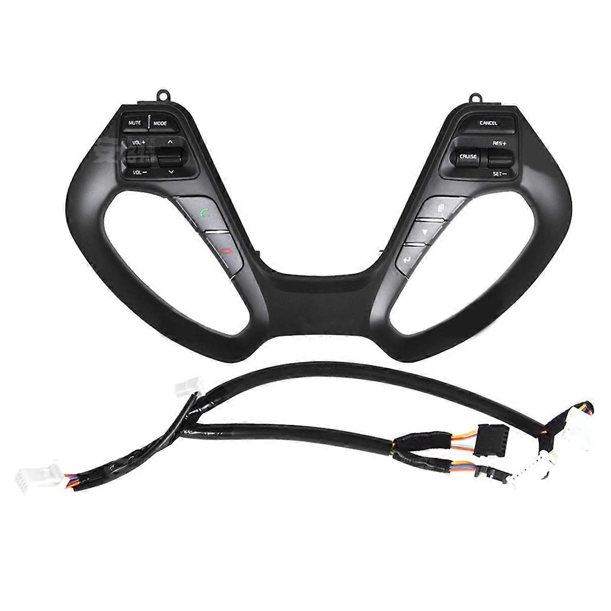 Multifunctional Steering Wheel Buttons Switch Volume Phone Cruise Control Button for /K3S 2011-2017