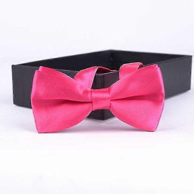 Adjustable Classic Kids Plain Solid Wedding Bowties