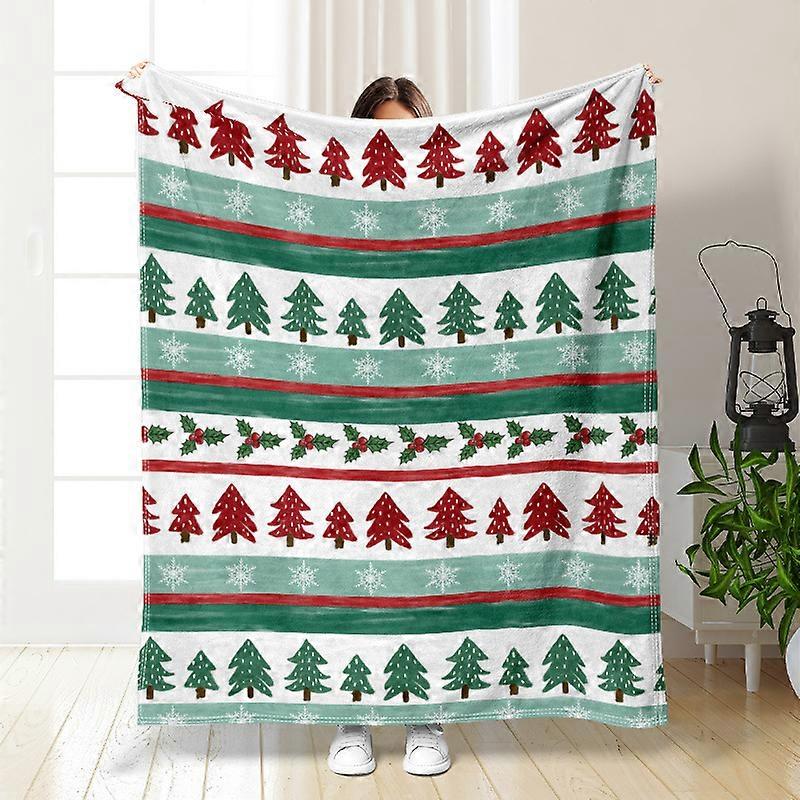 Juleflanellteppe sofatrekk Mode 173