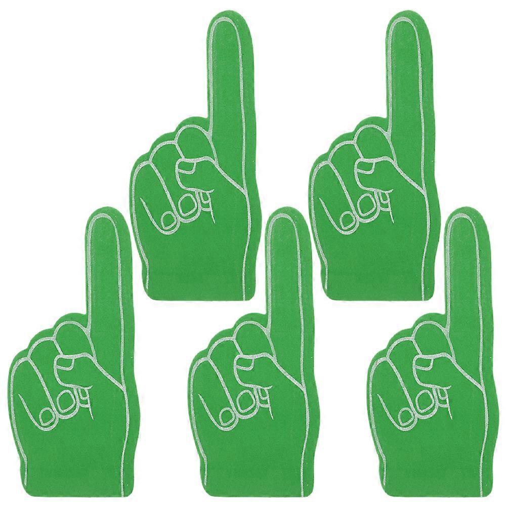 5 قطع الأحداث ألعاب رغوة الاصبع اليد التشجيع الاصبع الدعامة إيفا رغوة الاصبع الغطاء