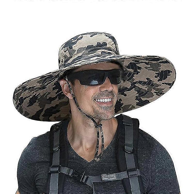 Wide Brim Sun Hats Men Bucket Hat