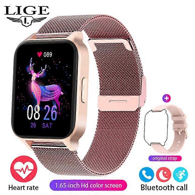 2023 Neue Smartwatch Erwachsene Full Touch Bluetooth Anruf Sport Fitness Uhren Wasserdicht für Android Ios Smartwatch Erwachsene + Box