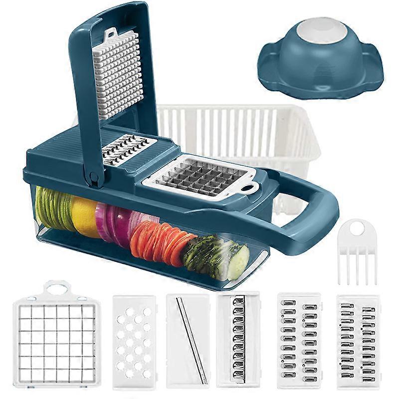 Multifunctional Mandolin Slicer Cutter Vegetable Choppers Adjustable Onion Potato Slicer Dicer Kitchen Vegetables Tools