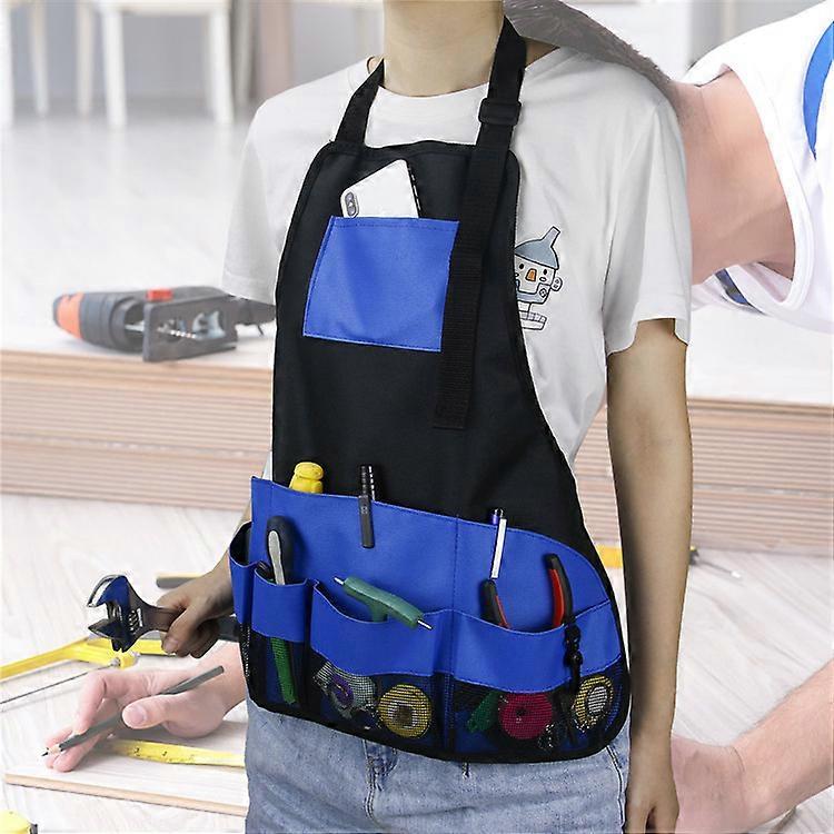 Multi Pocket Apron Multifunctional Garden Apron Work Apron Tool Storage Gardening Accessories