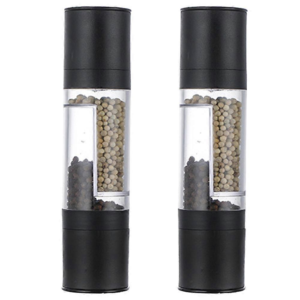 Salt and Pepper Grinder Set, Adjustable Mills