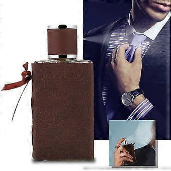 JEAN MISS French Men Fragrance Pitkäkestoinen Kölnin tuoksu Syntymäpäivälahja 80ML (YT1760 Ruskea)