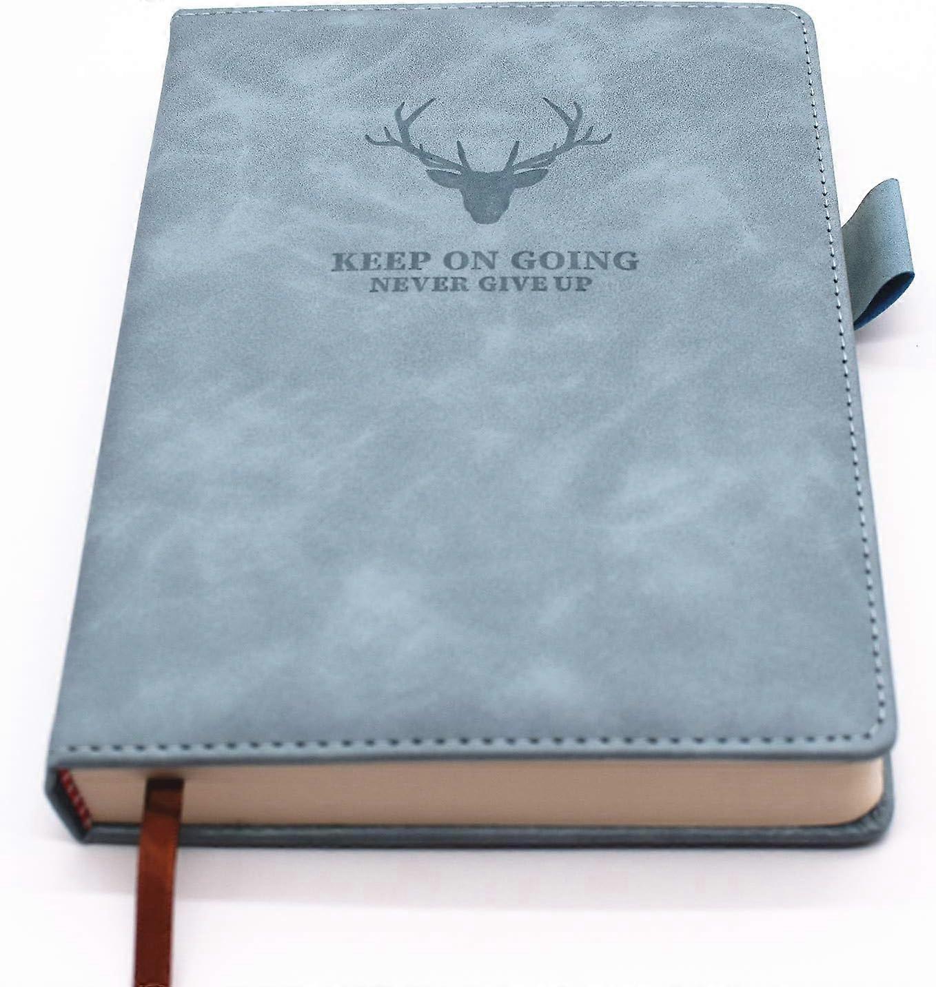 A5 Ruled Notebook Journal - Hardcover Executive Notebooks with Premium Thick Paper, College Lined Journal, 8.3"5.7",360 Page,Note Taking (Light Blue)