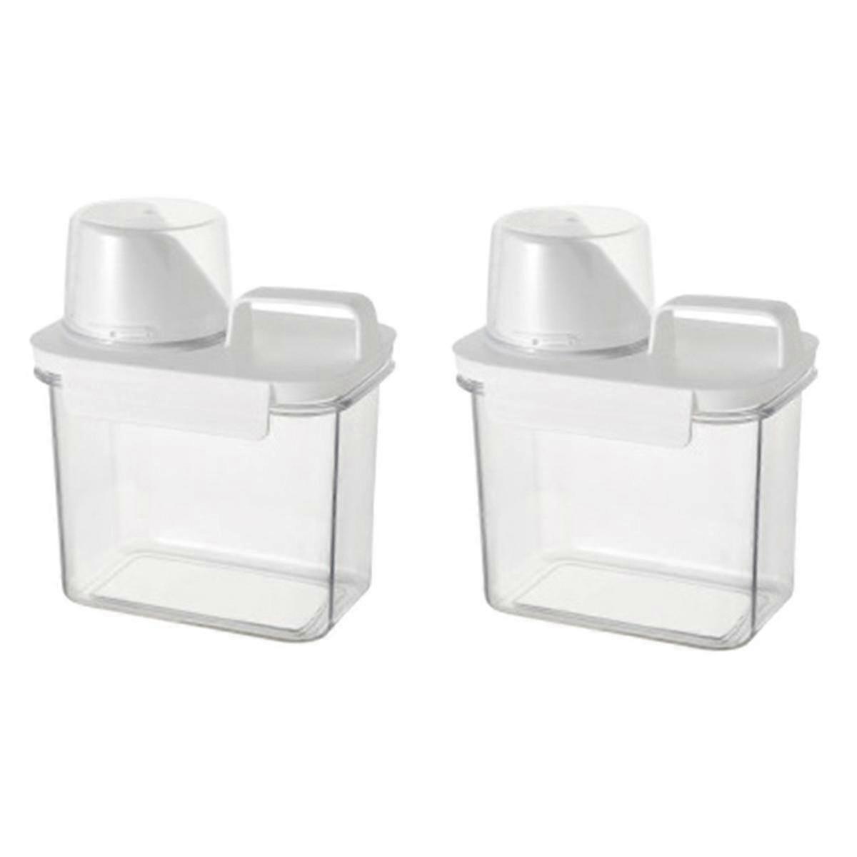 Food Storage Containers With Measuring Cup Rice Snacks Sugar Nuts Pet Food Storage Bin Cereal Stora