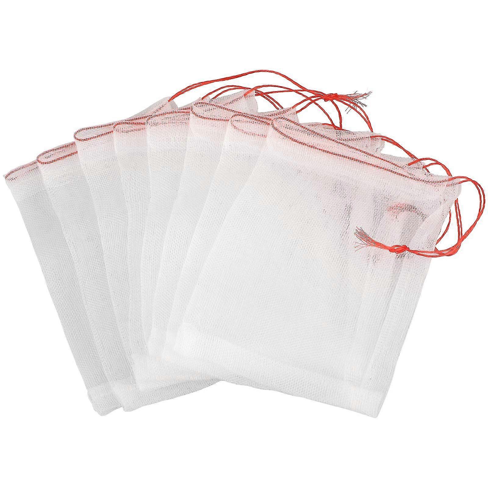 20 Pcs Insects Mosquito Bug Net Barrier Bag 20 X 30 Cm, Plant Fruit Protect Bag Garden Netting Bag For Protecting Plant