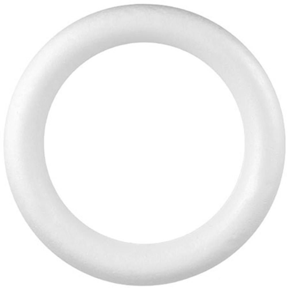 Onvoltooide Foam Craft DIY Foam Craft Foam Circle Ring DIY Foam krans Craft schilderen Craft
