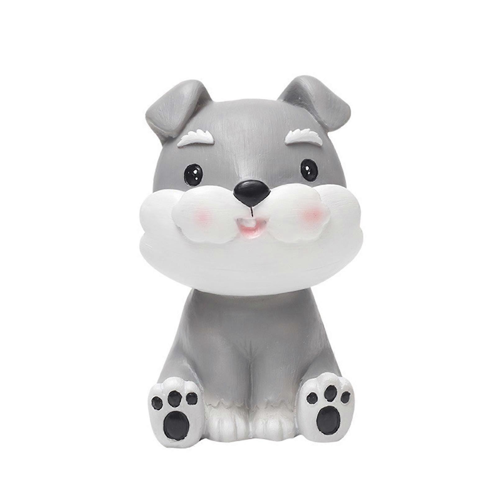 Solglasögon Glasögonhållare NY Creative Glasögonhållare Stativ Schnauzer Läsglasögon Stativläsare Gåva Glasögon Display Stand