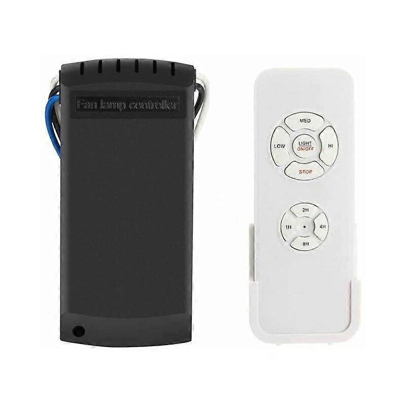Ceiling Fan Remote Control, Radio Controlled Remote Control, Fan Controller, 3 Speeds, 4 Timers1 set