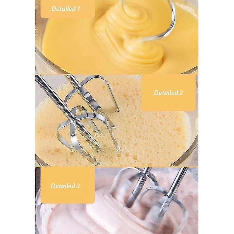 Stand Food Mixers Electric Food Blender Desktop Egg Whisk Cream Cake Dough Kneader Milk Frother US