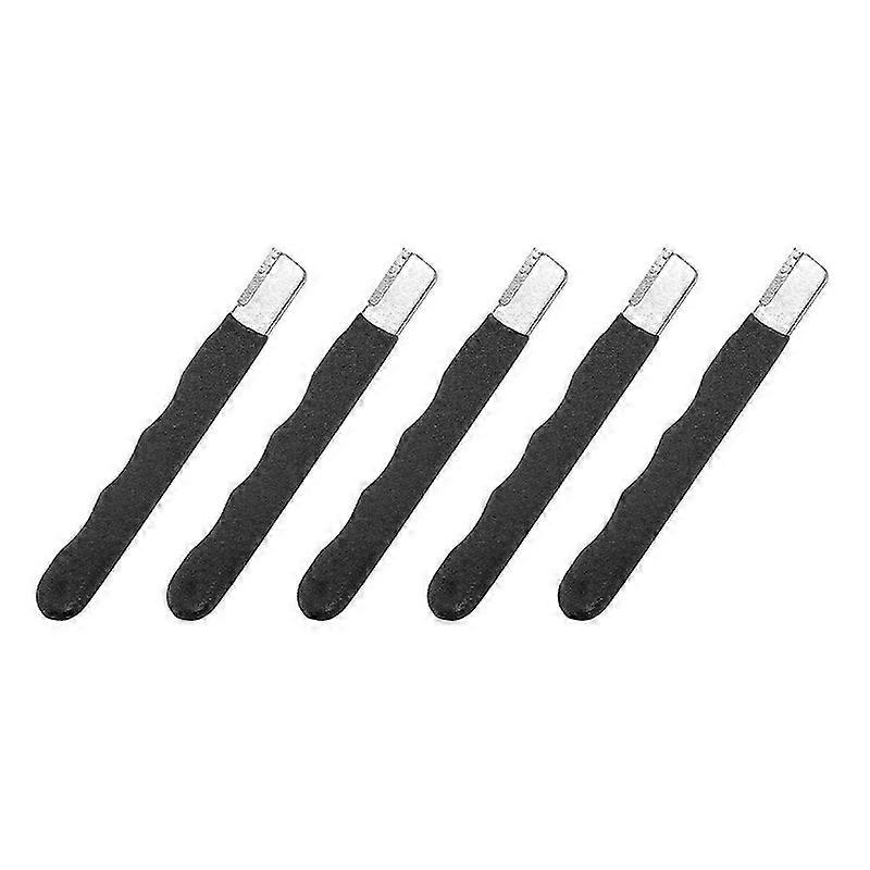 Portable Quick Sharpener, Lawnmower Dull Blade Sharpener, Multipurpose Garden Tool Sharpener Blade Sharpener Stone Black