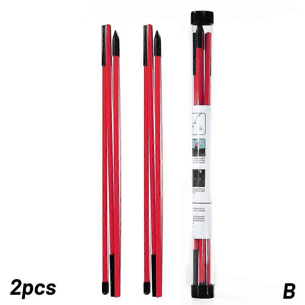 48 "Golf Alignment Stick Rod Pole Full Swing Training Setting Practice Folding