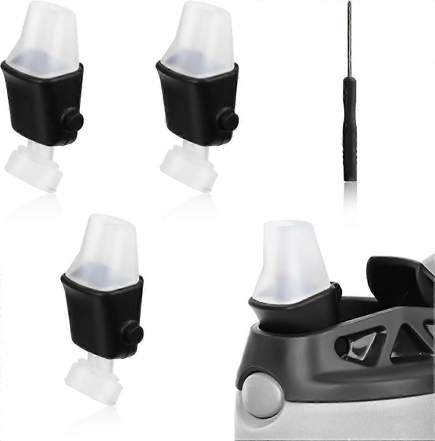 3pcs Replacement Spout for Contigo, Soft Lids Replacement Parts with Screwdriver