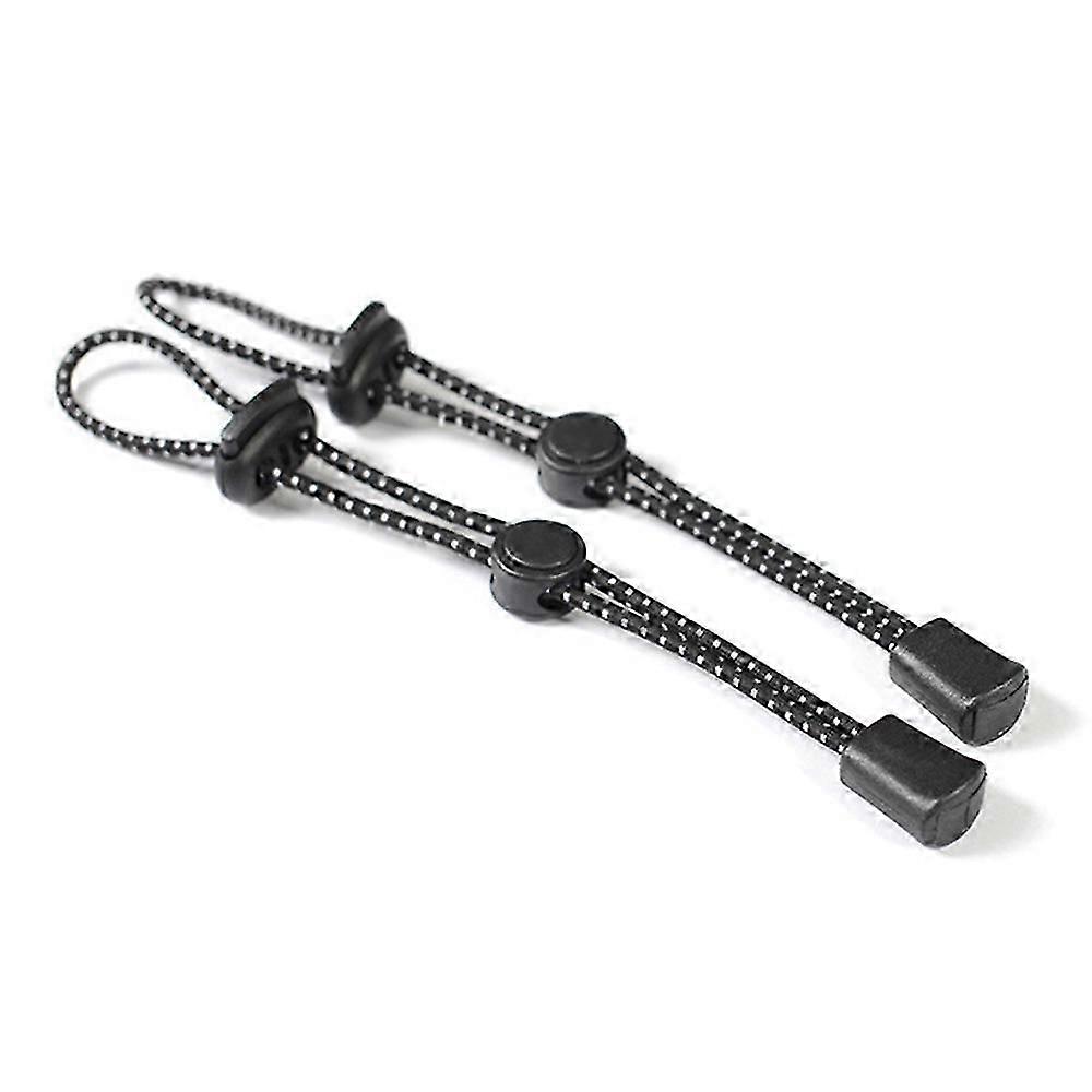 CLS 2Pcs Set Backpack Hiking Stick Holder Straps Elastic Cords Ropes for Walking Pole