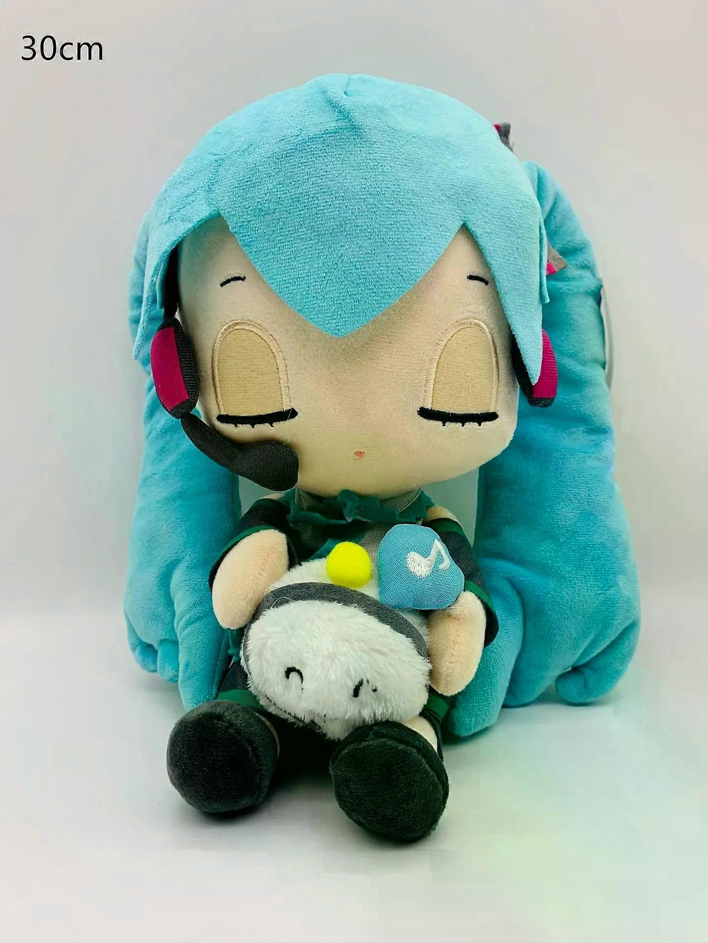 25-32cm日本のアニメぬいぐるみ初音ミクぬいぐるみ人形柔らかい枕未来の人形子供のためのかわいいクリスマスプレゼント