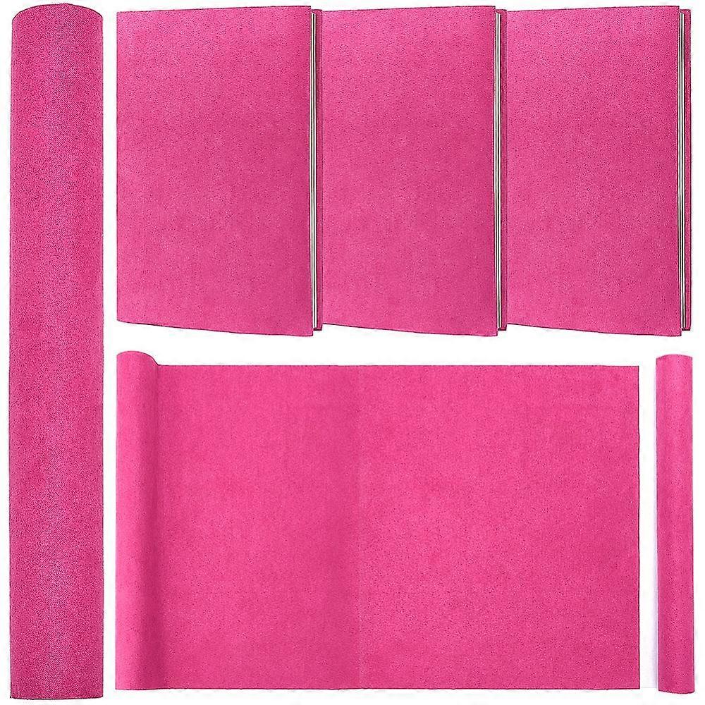 1Sheet Faux Suede Book Covers Notebook Wraps Rectangle Camellia 300x1300mm