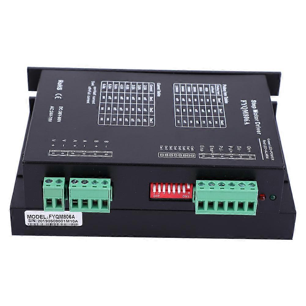 DC 36-80V AC 24-70 Nema 23/34/42 2 Phase Stepper Motor Driver Adjustable Controller