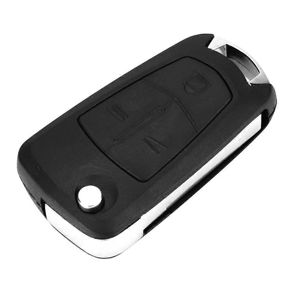 3 Button Folding Flip Remote Key Replacement Case Shell Fit for Vauxhall/Opel/Astra H/Corsa D
