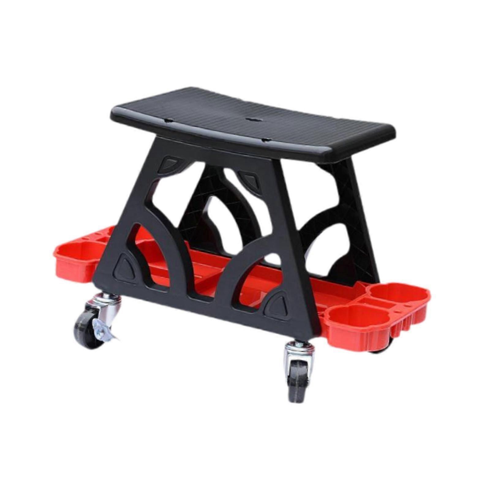 Pojízdná garážová stolička Židle pro čištění automobilů Workshop Home