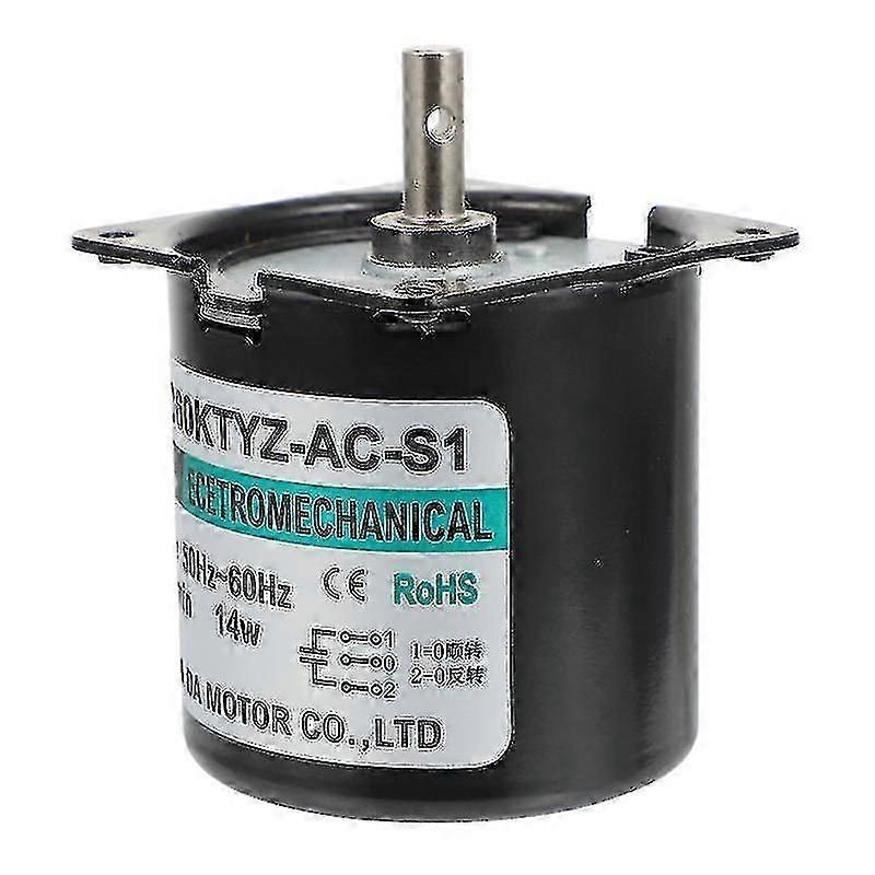 Micro Low Speeds Synchronous Ac Motor Equipment 14w High-torque Micro Motor