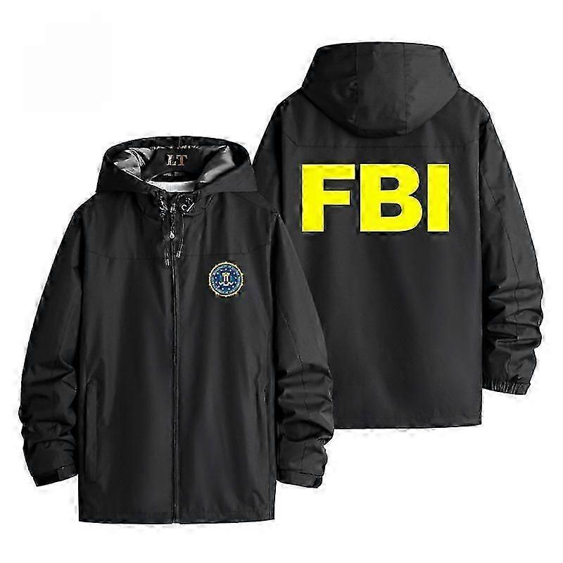 FBI agent Cosplay costume Fall Winter Outdoor jacket Windproof