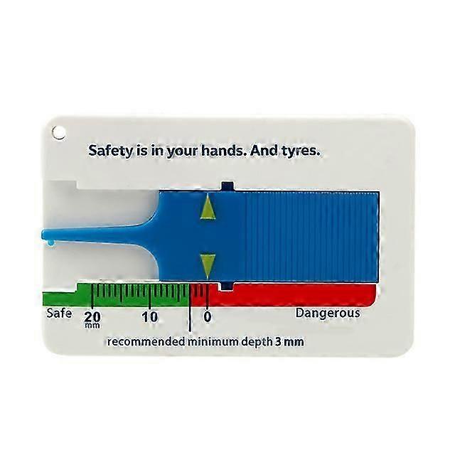 0-20mm Tread Piece Caliper Mini Pachymeter Tire Pattern Depth Gauge Cursor Portable Tool for Car Repair Betterlifefg