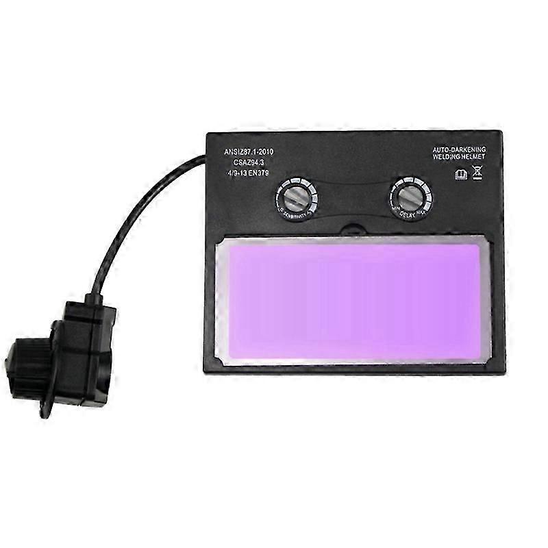 Solar Auto Darkening Welding Lens Panel Welding Helmet Mask Automatic Filtering Lampshade Eye Goggl