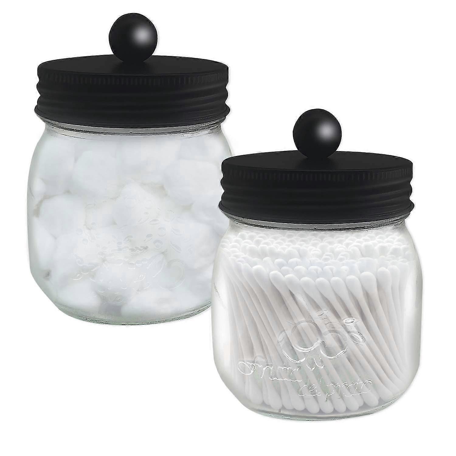 Mason Jar Bathroom Accessories Set (4 Pieces)