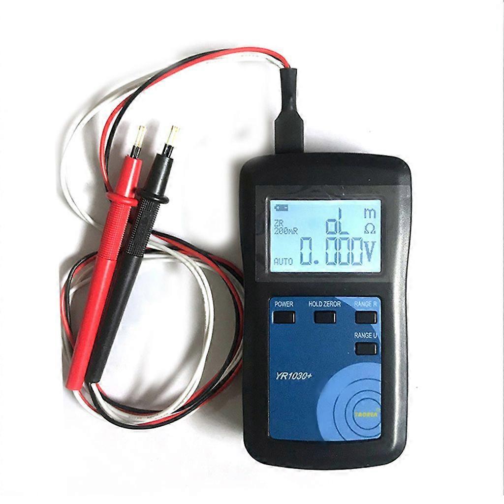 YR1030+ High-precision lithium battery internal resistance tester. Real 4-wire battery internal resistance tester