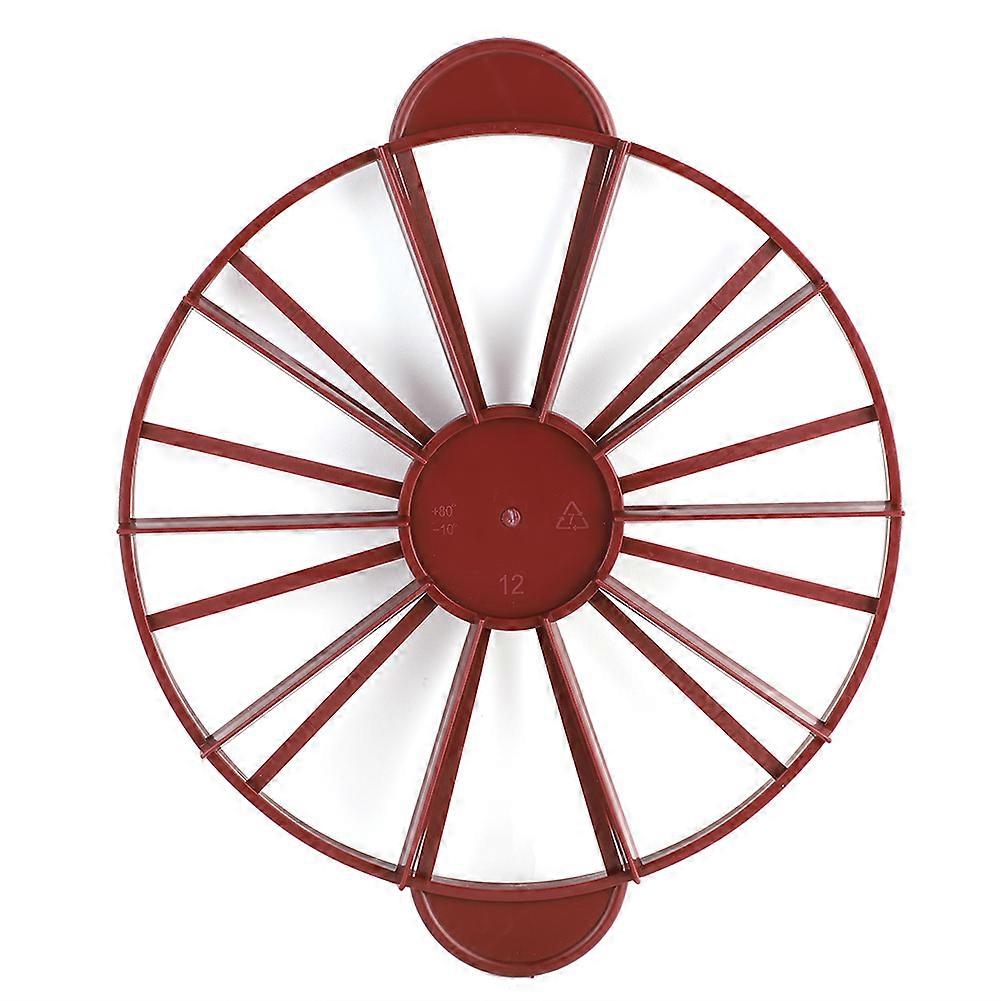 Household Pie Cake 10/12 Pieces Slicer Cutter Round Equal Portion Marker Divider Baking Tool