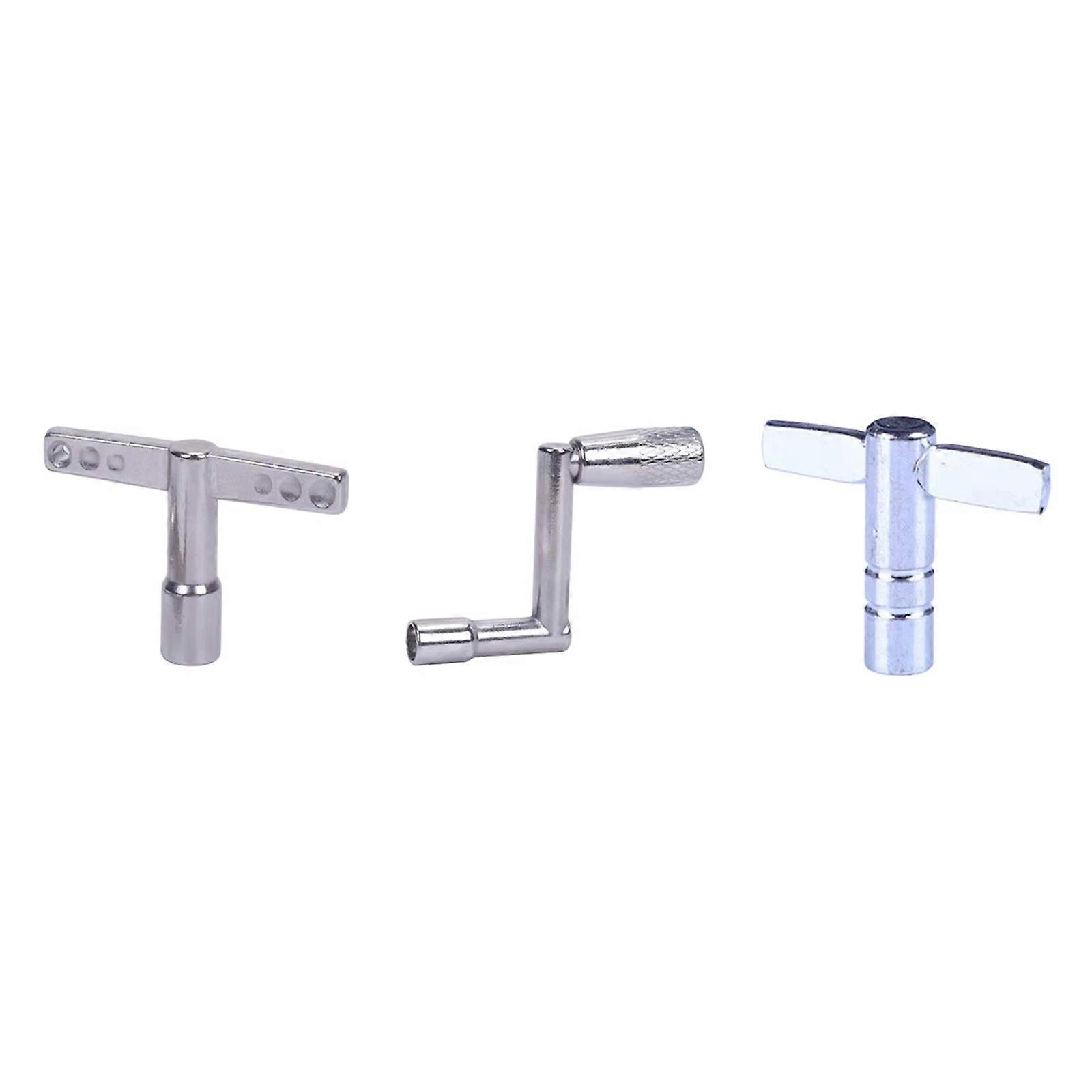 Metal Drum Tuning Key Adjustment Wrench Alloy Easy to Use for Drummer Percussionist Drum Replacement Parts