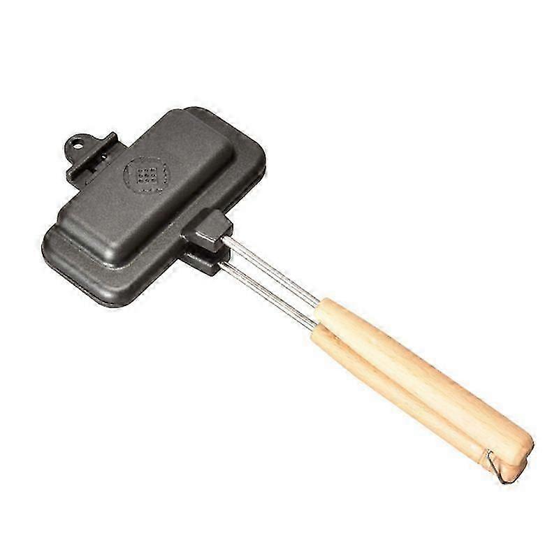 Hot Sandwich Maker with Non-Stick Plates,Double-Sided Breakfast Sandwich Maker,Sandwich Frying with Removable Handle A