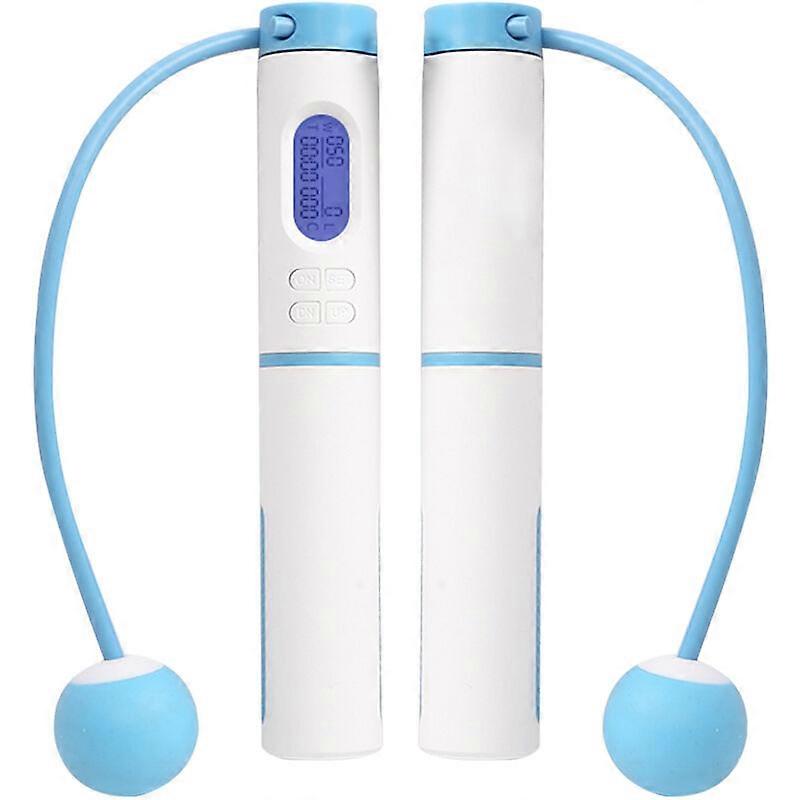 Jump Rope, Digital Calorie Counter Jump Rope, Adjustable Exercise Skipping Rope With Smooth Versatile Rope For Fitness Training, Weighted Handle Jump
