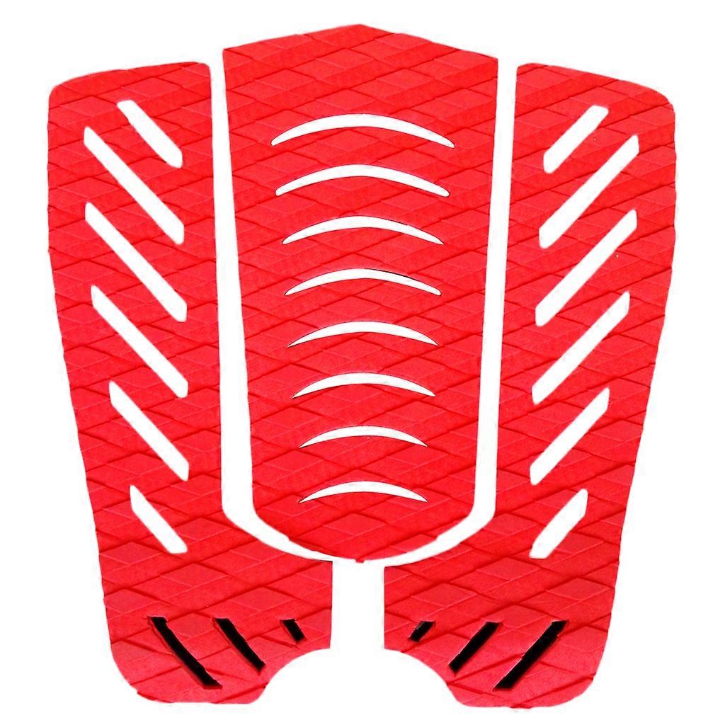 3pcs Yellow Diamond Surfboard Traction Pad Tail Pad Deck Grip Accessory