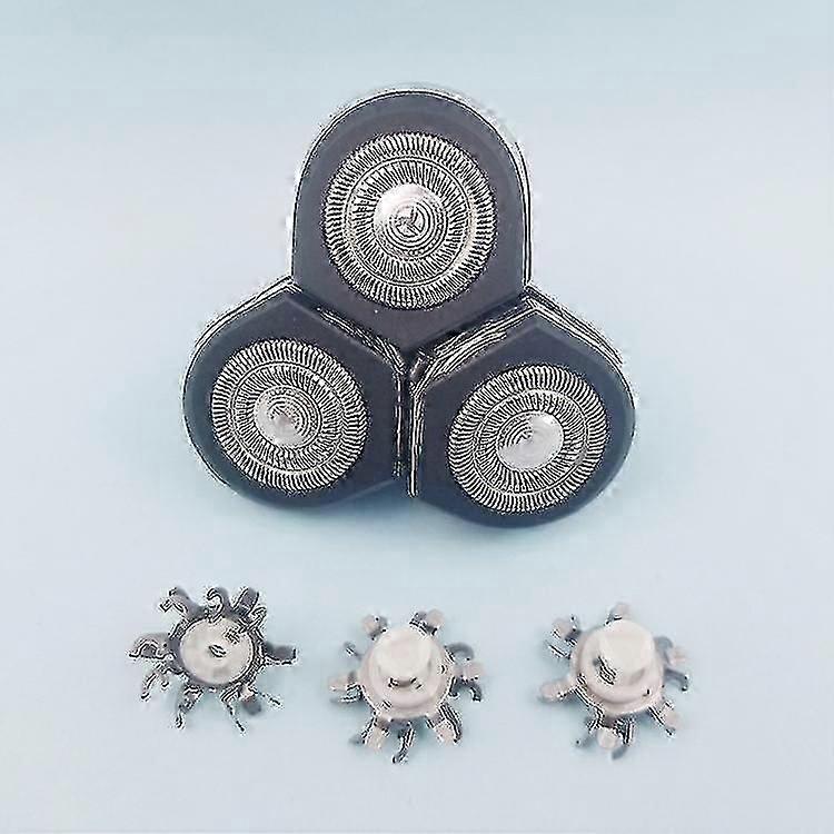 Replacement Head For Philips Rq10 Arcitec Razor Shaving Unit Triple Track 3d Rq 1085 Rq 1087 Rq 1090
