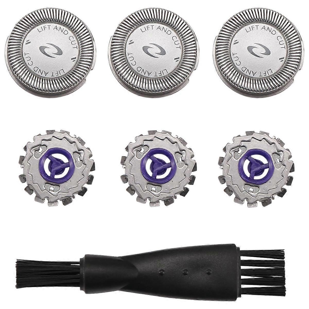 3 Pcs Replacement Shaver Head for Philips Norelco HQ3 HQ4 HQ55 HQ56