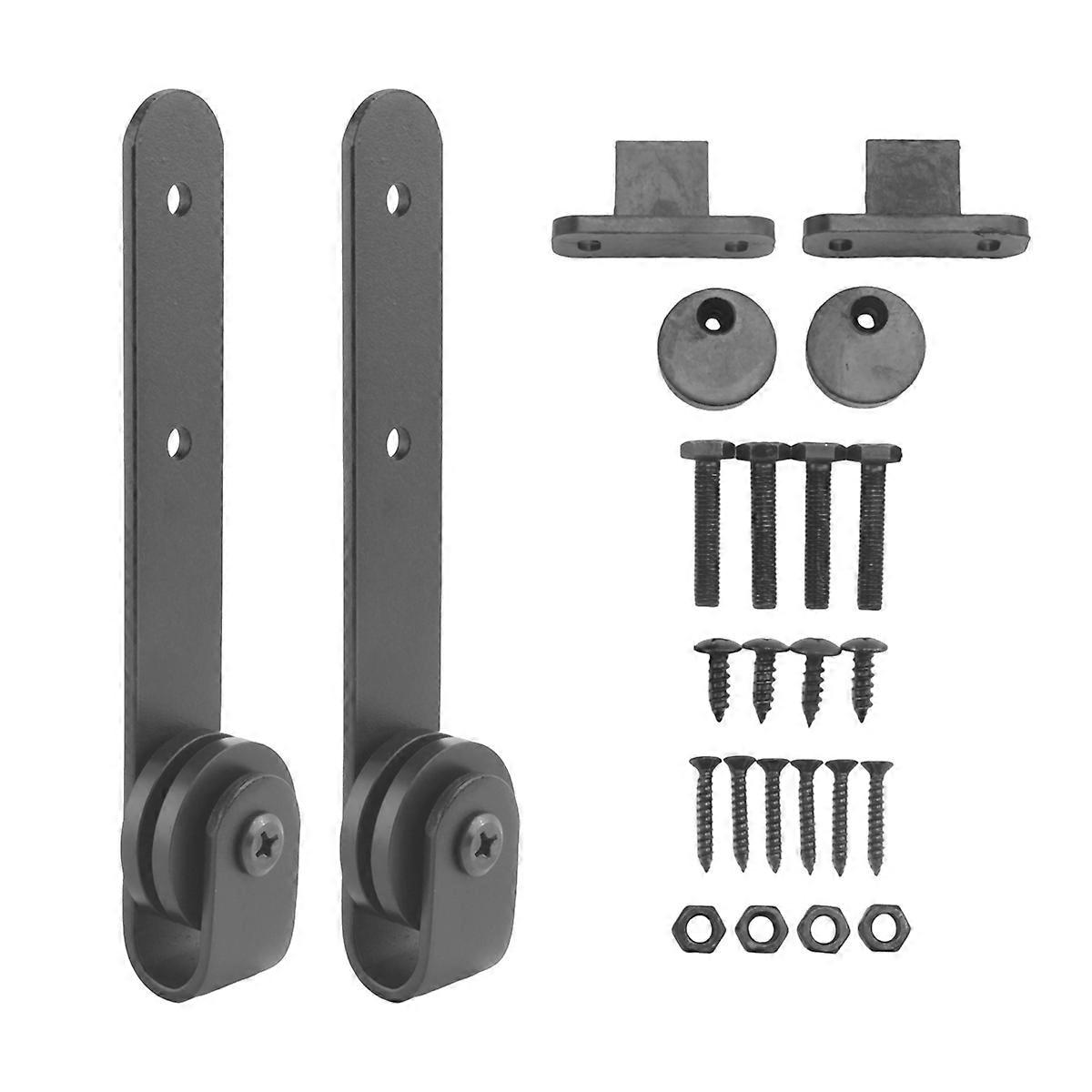 10Pcs 0.63inch-0.78inch Cabinet Sliding Door Hardware Kit Rail Slides