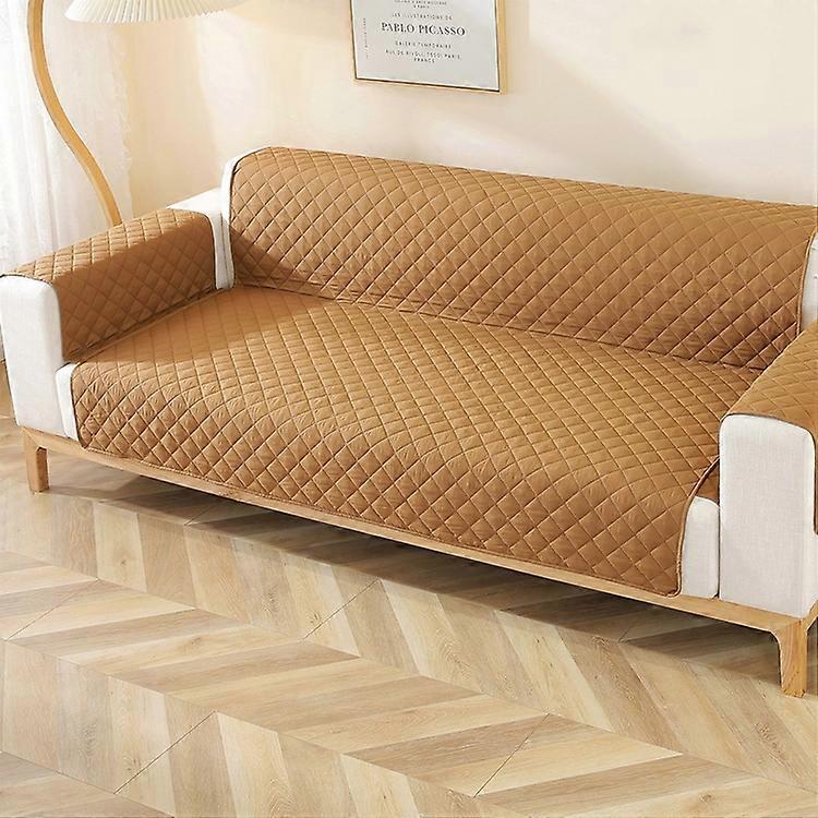 Double-sided Waterproof Pet Cushion Diamond Pattern Sofa Cover, Size:250x196cm