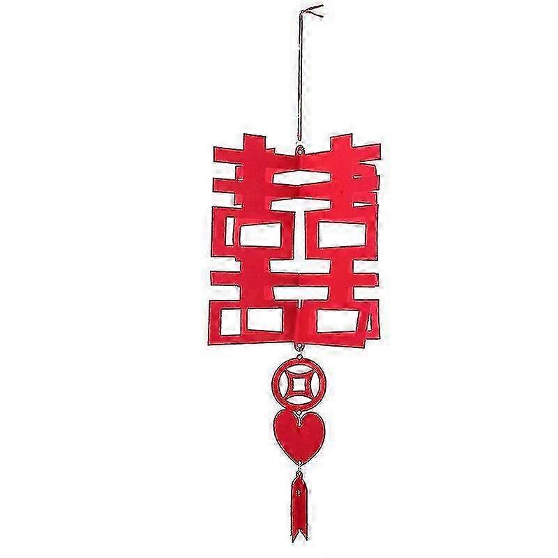 25X25x0.2cm Red Party Streamers & Curtains Wedding Hanging Decor Bridal Chamber Hanging Decor Decora