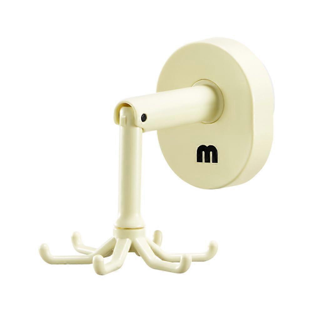 2 PC Suction Hooks for Bathroom and Kitchen - Heavy Duty Clear Plastic, Waterproof, Easy Installation, Space-Saving Design