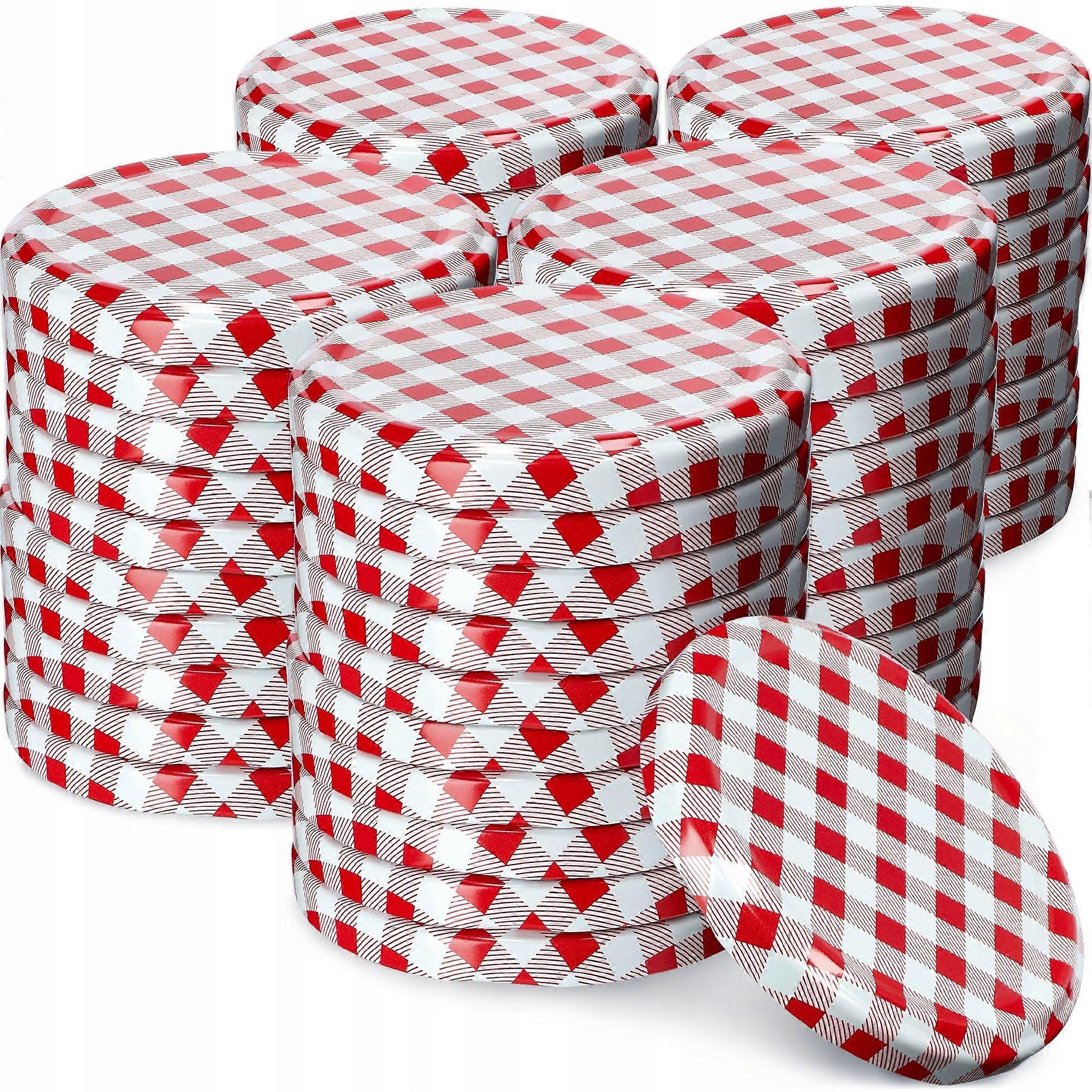 KADAX 50x Tapas de tarro fi 66 Tapas de tarros Tapas conservas